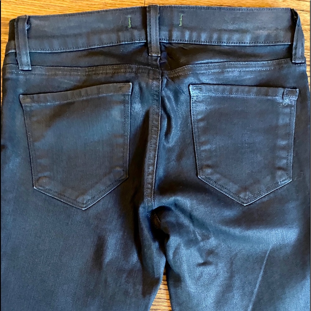 J Brand Coated Skinny Jeans in Glory Sz 26 NWOT - Picture 8 of 12